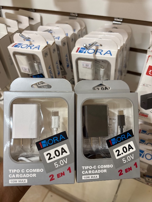 Cargador tipo c 1Hora 10W