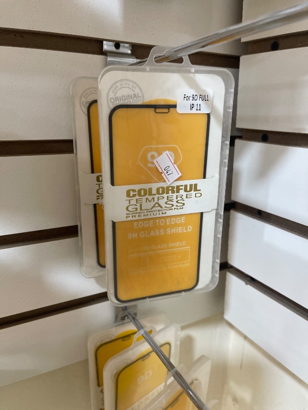 Vidrio templado 9D iPhone 11